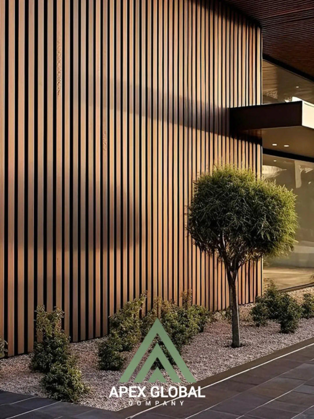 پانل کرنزو مناسب فضای بیرونی نما ساختمان و دیوار های حیاط