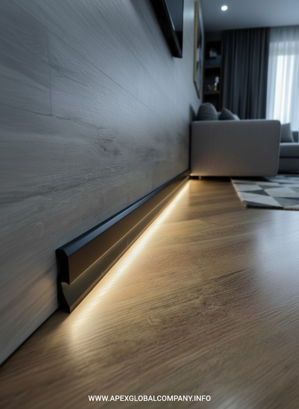 قرنیز پی وی سی لاین نوری اپکس گلوبال